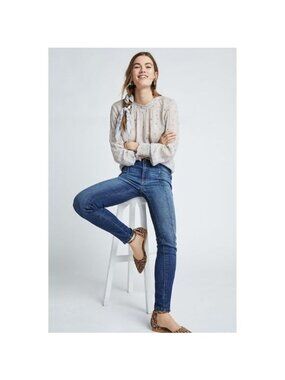 Pilcro High-Rise Denim Leggings